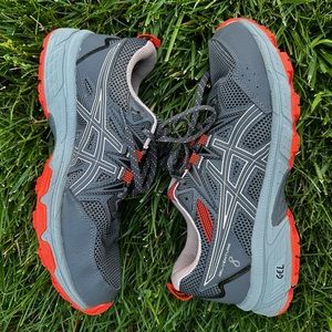 Asics GEL-VENTURE Women's Trail Running Shoes - Carrier Grey / Ginger Peach